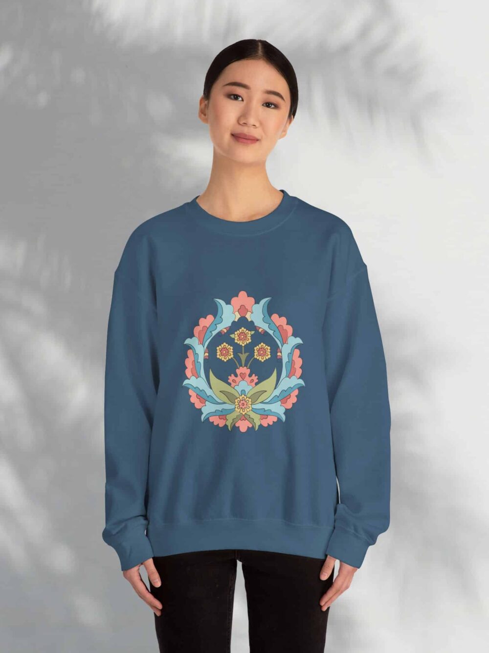 Shah Abbasi Flower Sweatshirt