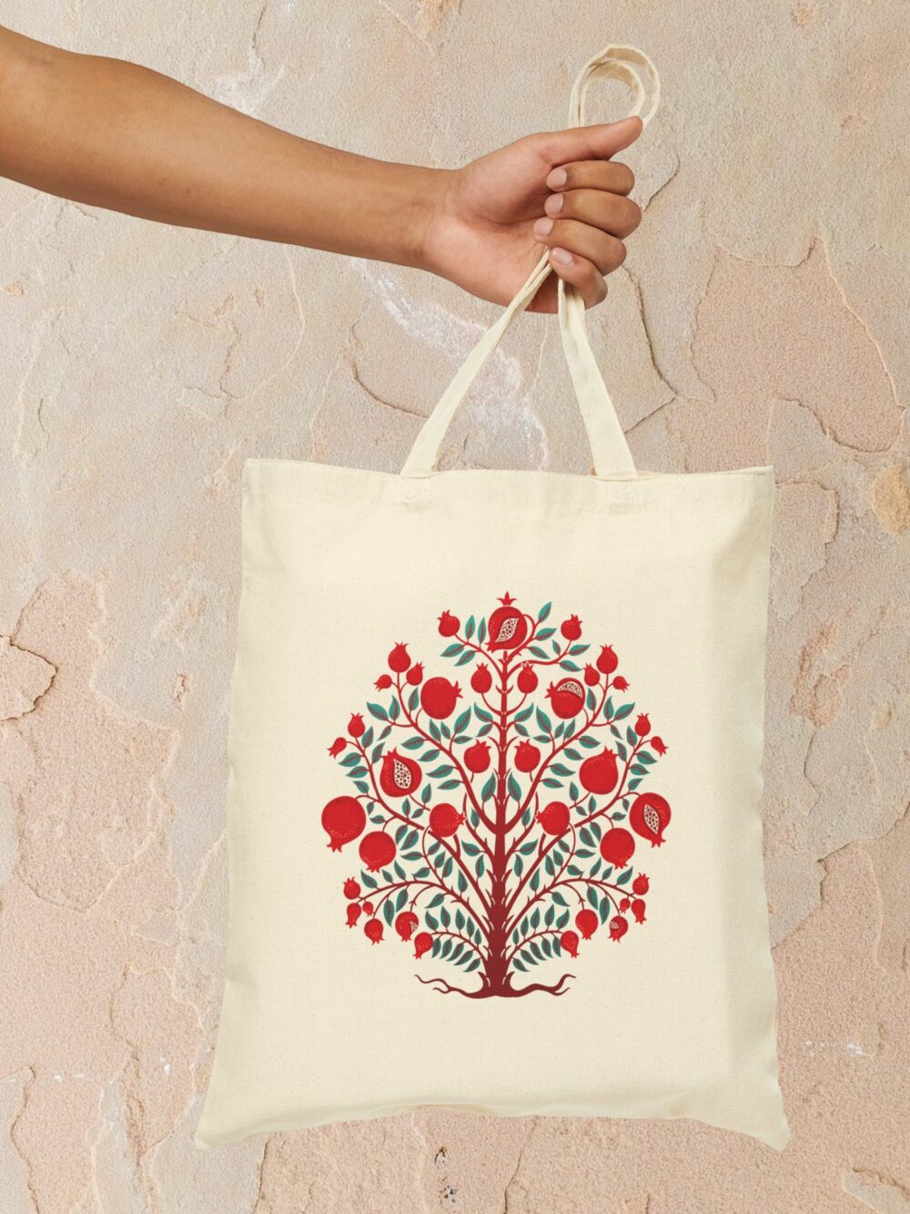 Tote Bag with Anar Tree