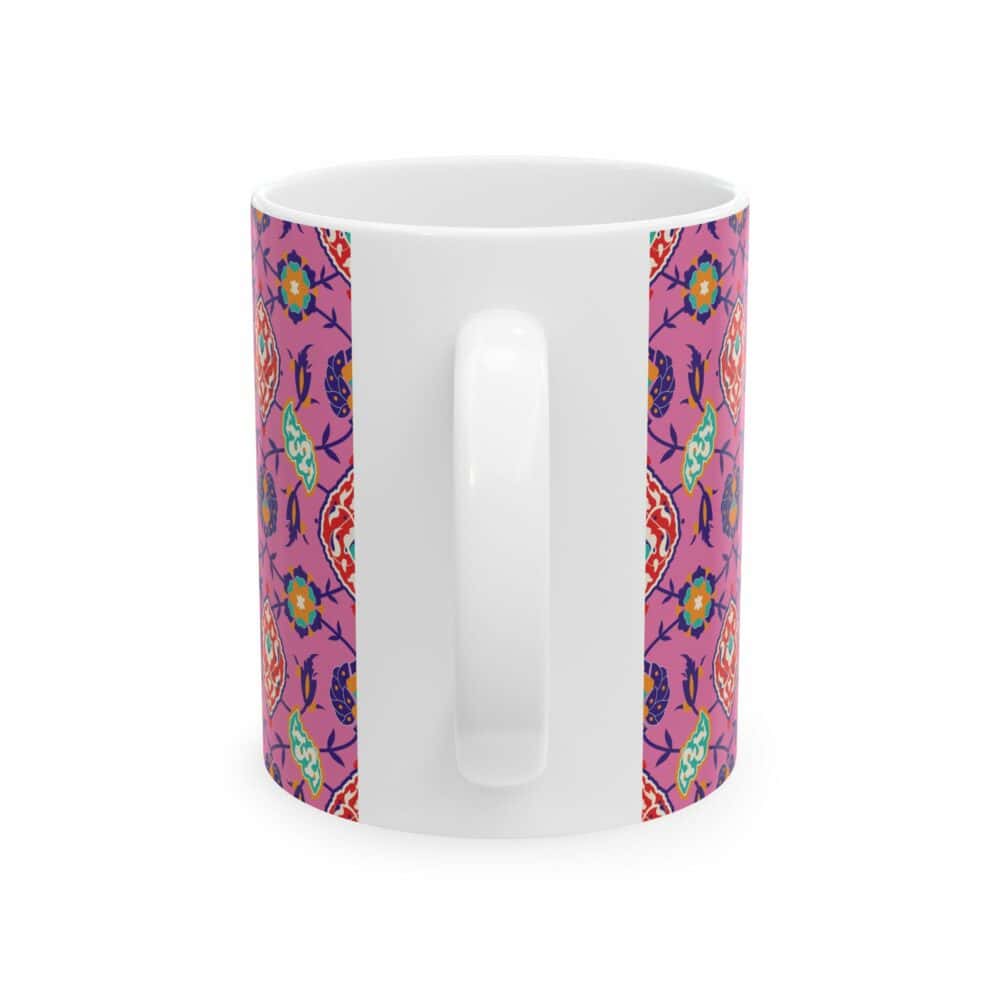 Pink and Navy Mug