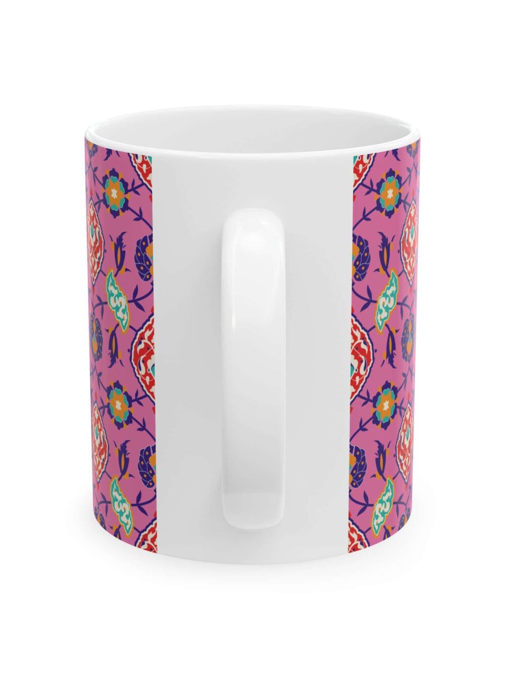 Pink and Navy Mug