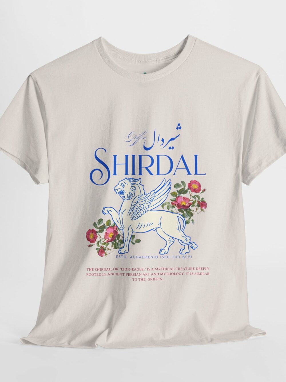 Unisex Tee with Shirdal/ Griffin Design