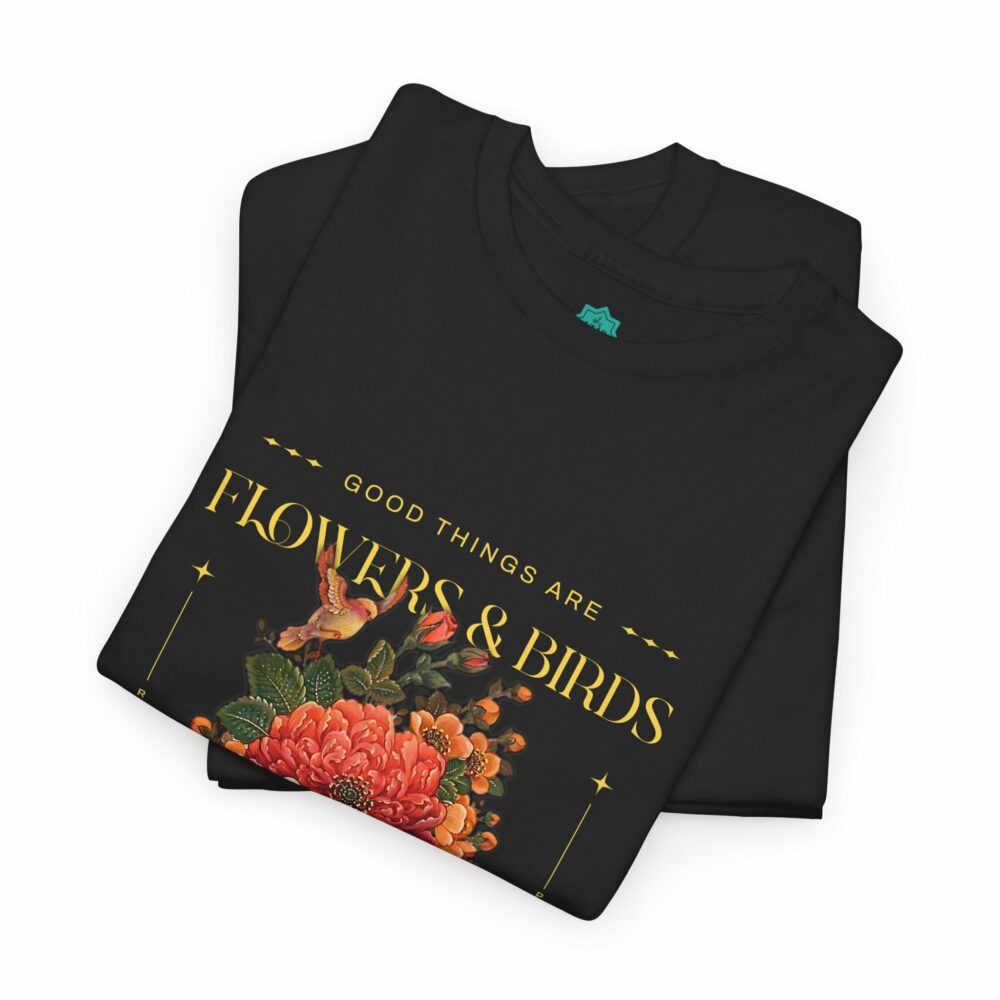 Flowers and Birds Tee Shirt