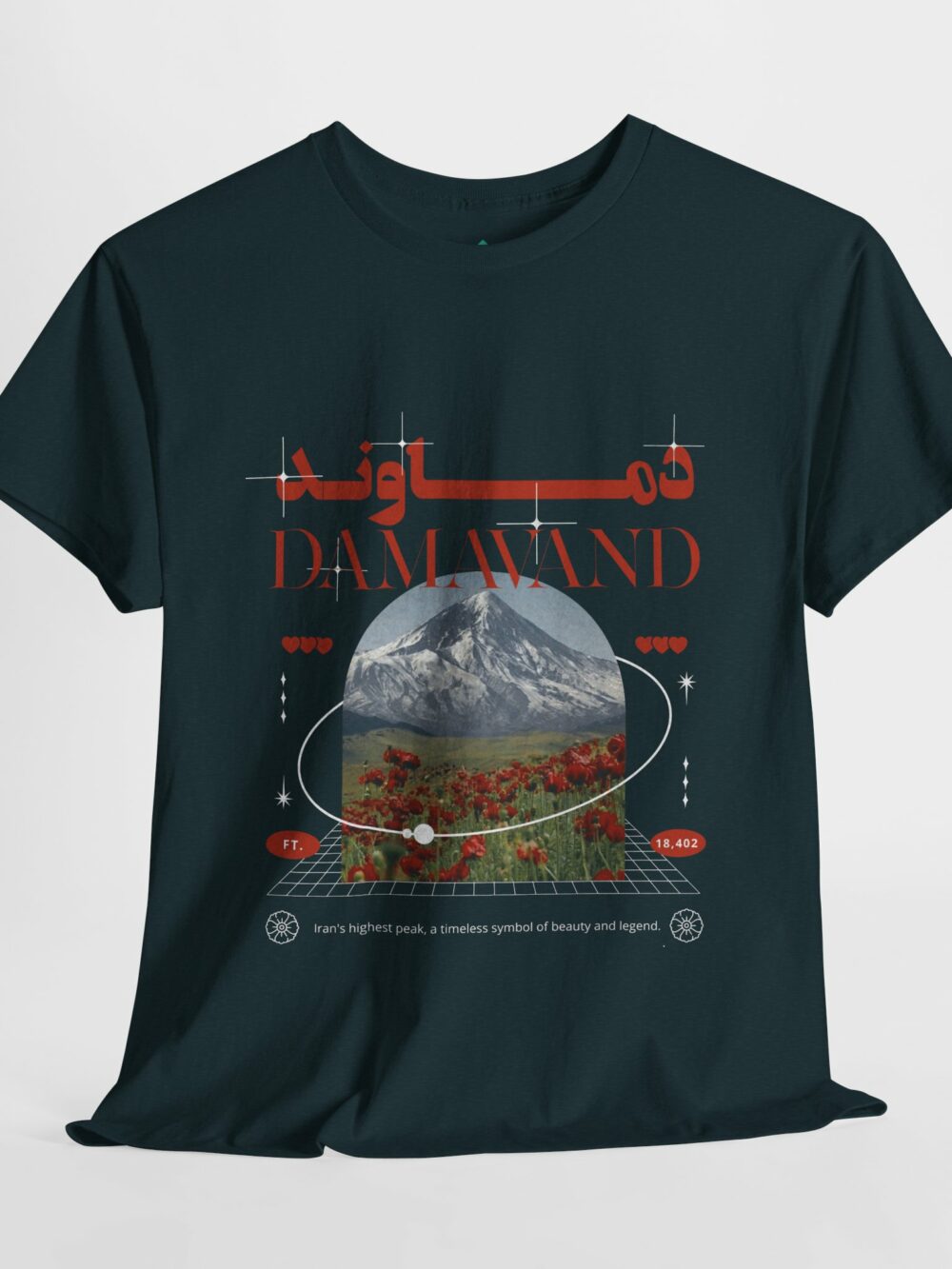 Damavand Mountain Range Unisex Tee