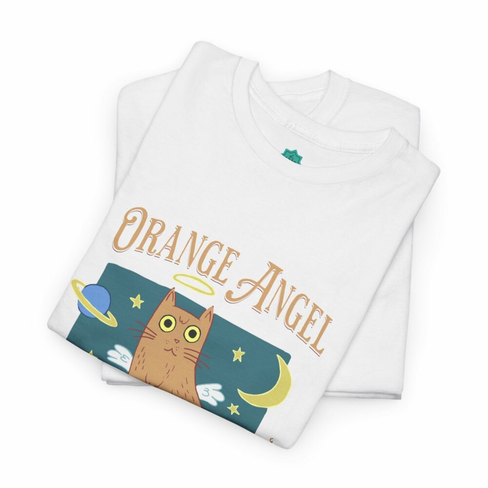 Cat Lover Unisex Tee - Orange Cat Design