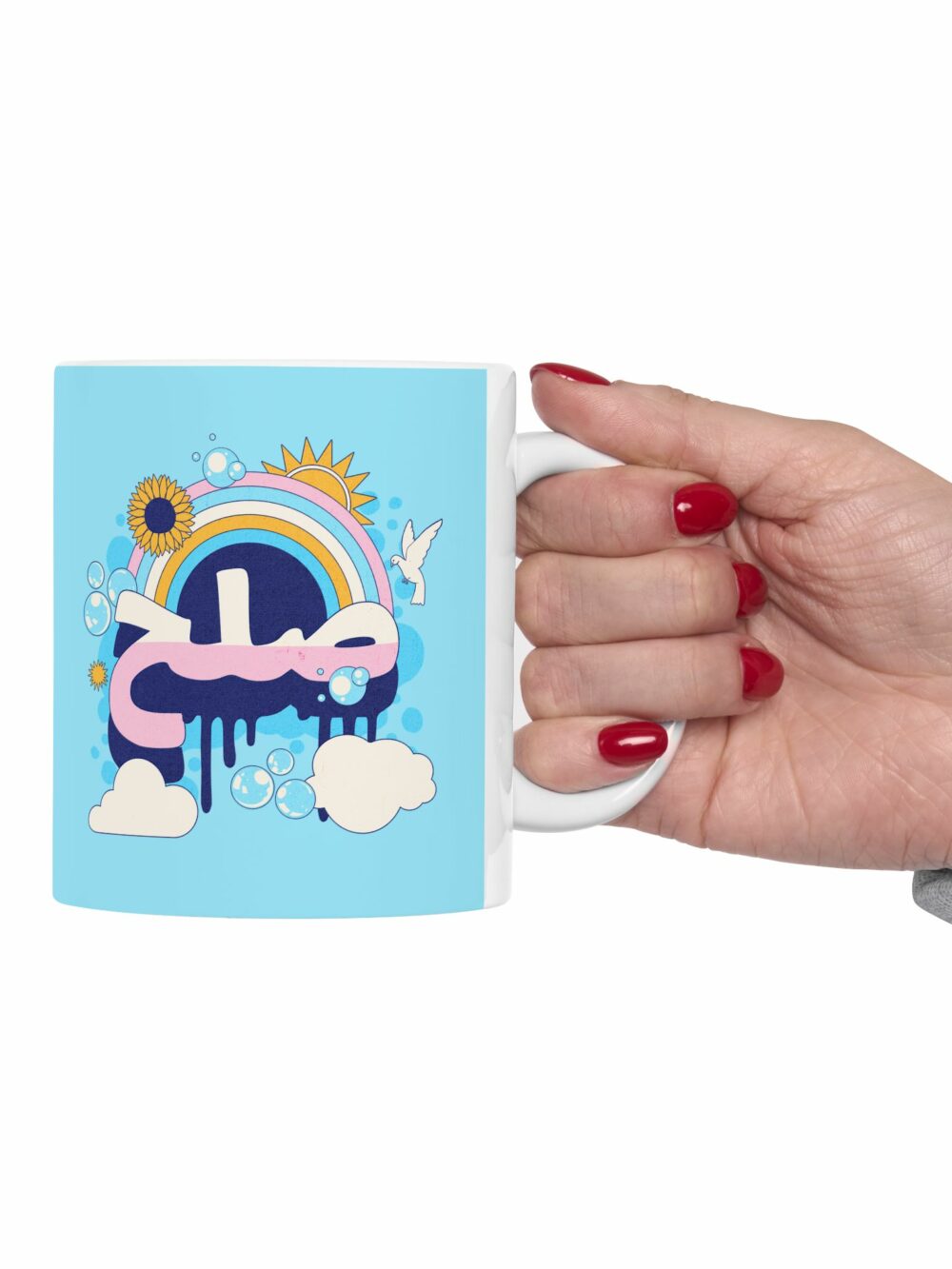 Ceramic Mug - Persian Peace Design