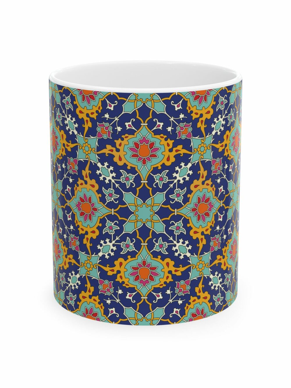 Navy Kashi Persian Design Mug
