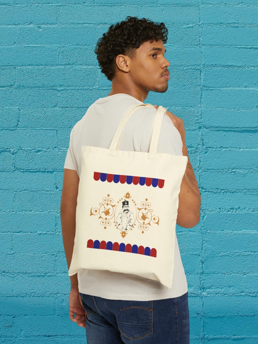 Tote Bag Naser al-Din Shah Qajar