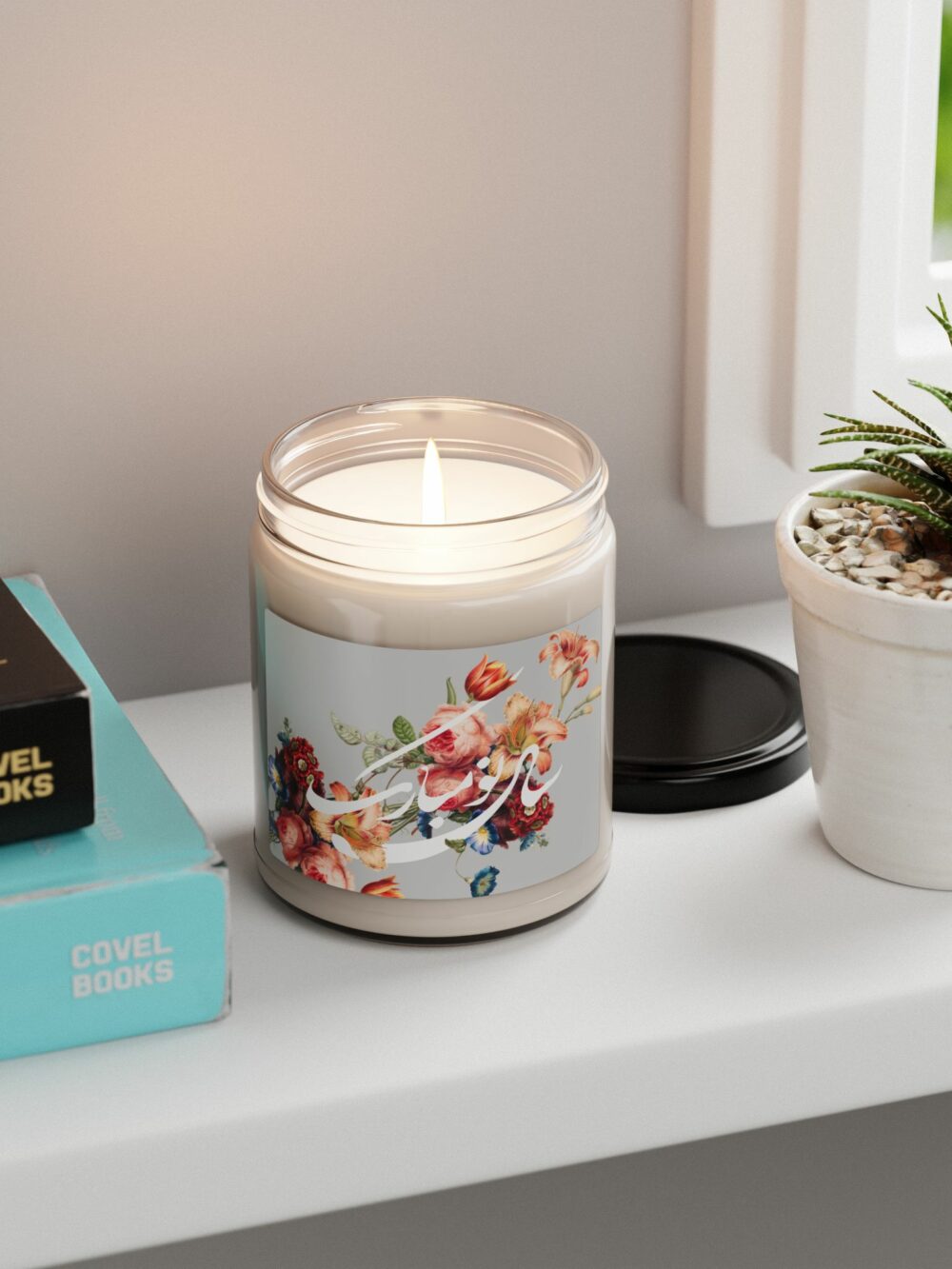 Happy New Year Candle
