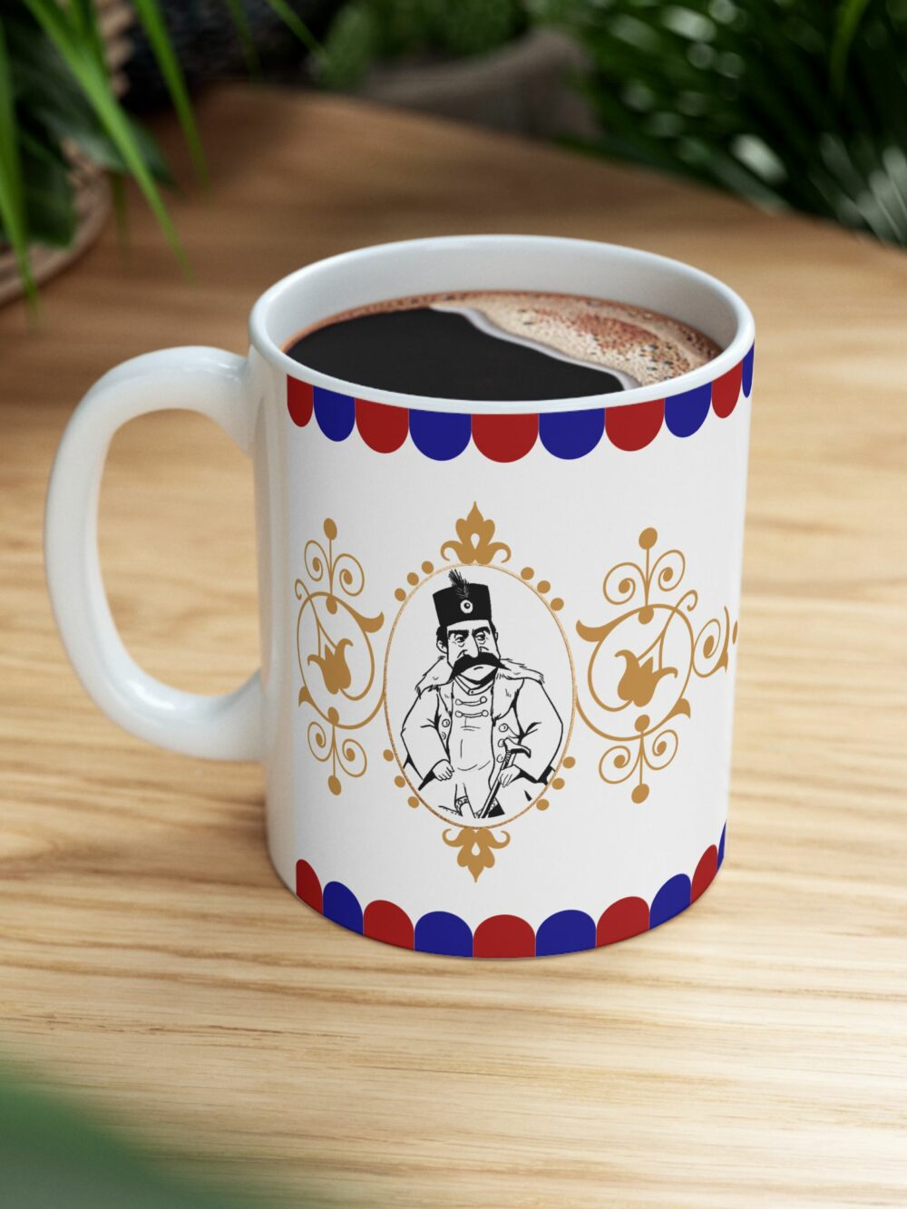 Mug - Naser al-Din Shah Qajar