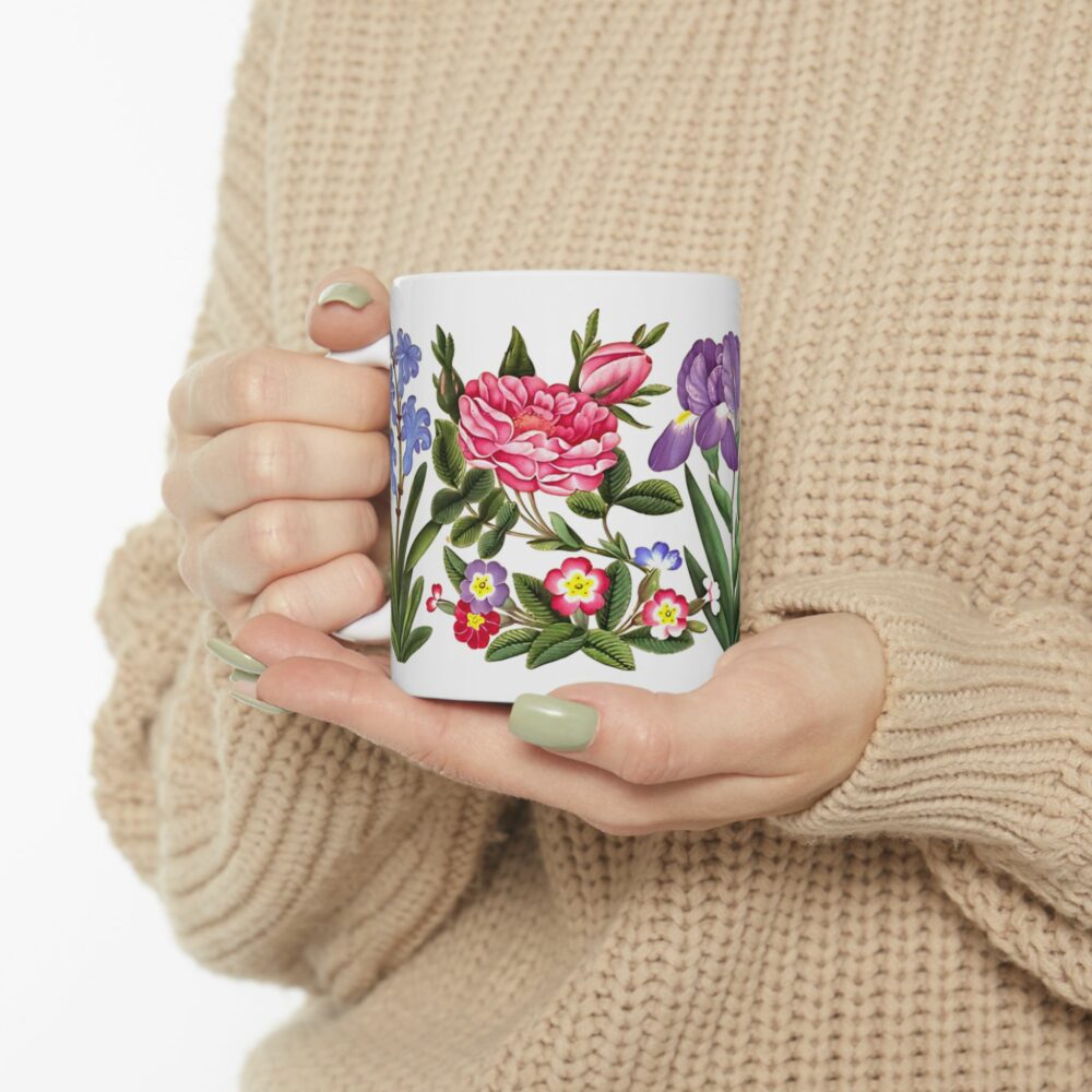 Spring بهار Floral Design Mug