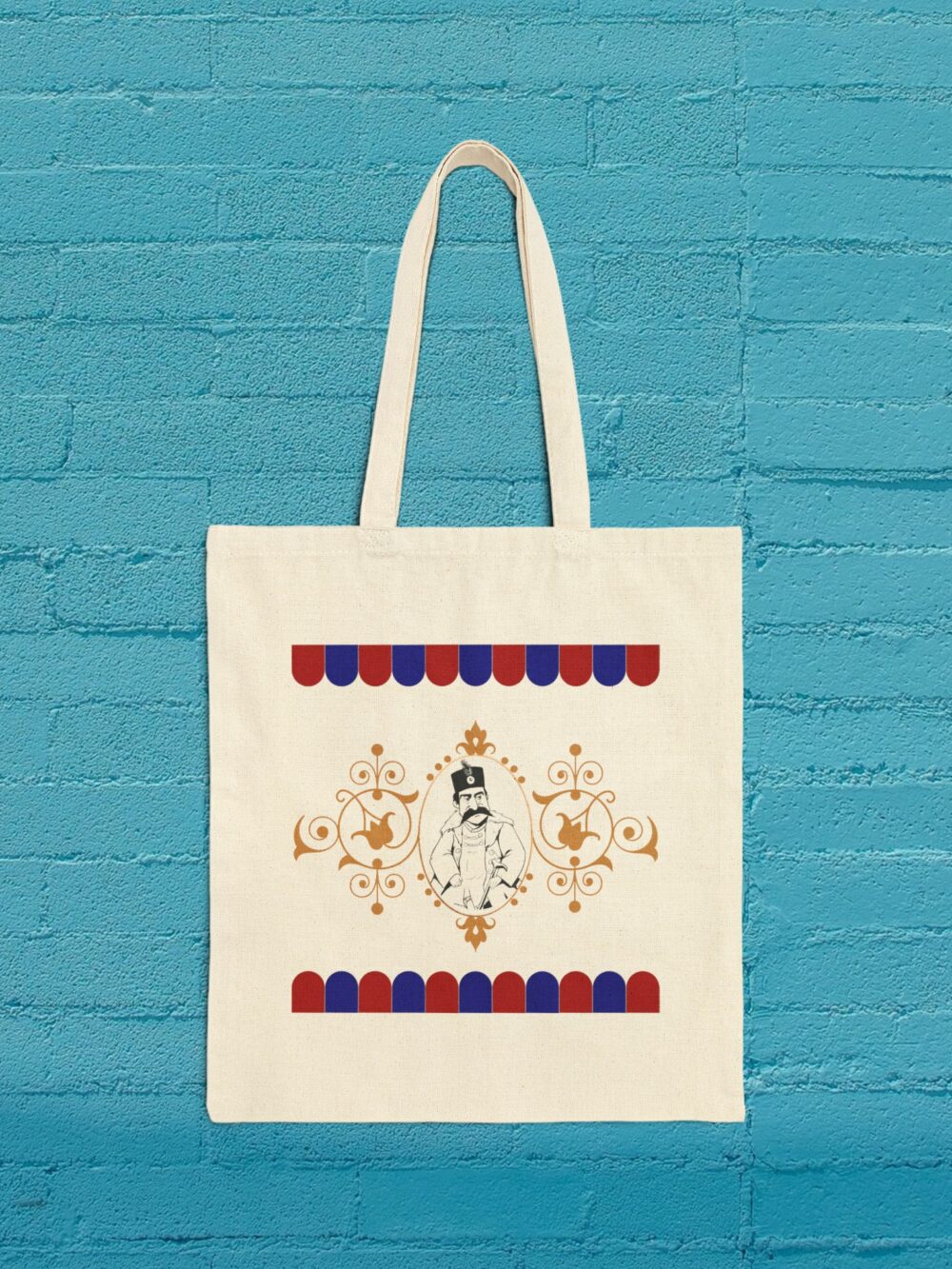 Tote Bag Naser al-Din Shah Qajar