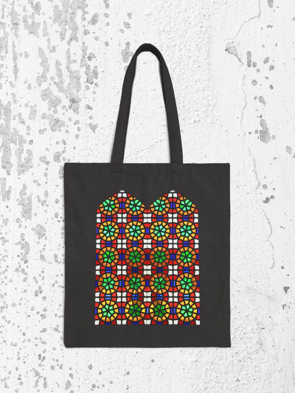Canvas Tote Bag - Persian Window Design