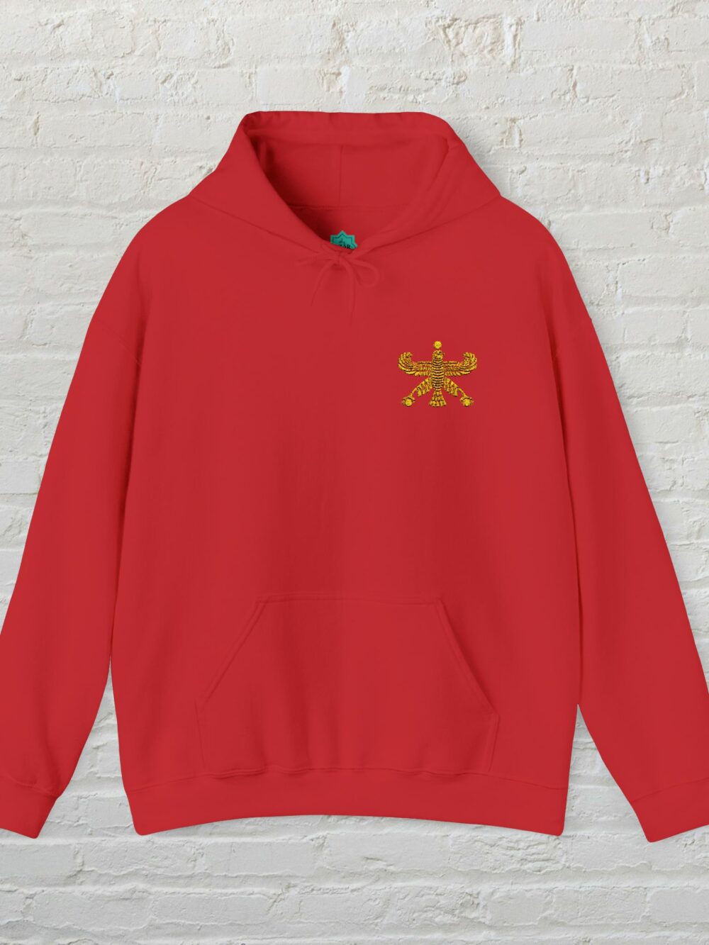 Hooded Sweatshirt - Golden Shahbaz Flag - Achaemenid Empire