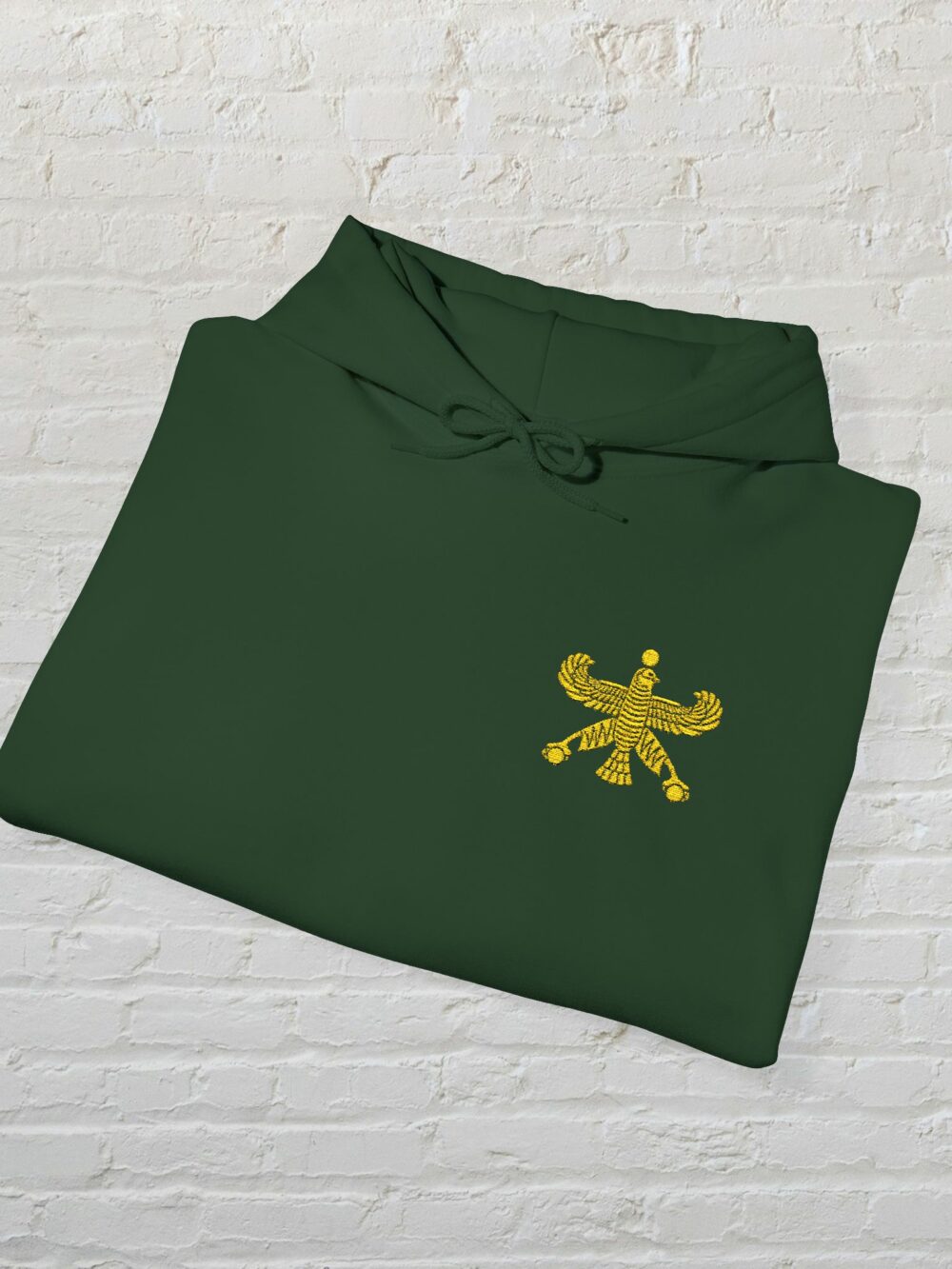 Hooded Sweatshirt - Golden Shahbaz Flag - Achaemenid Empire