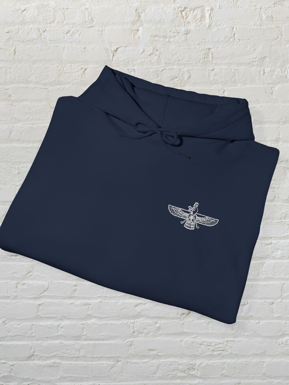 Hooded Sweatshirt with Ahura Mazda Design