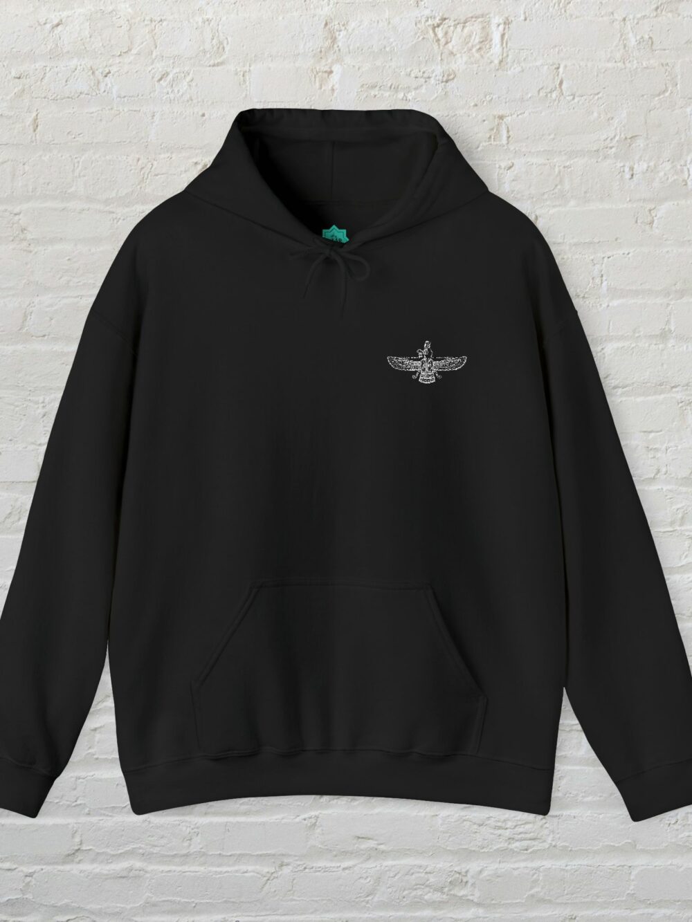 Hooded Sweatshirt with Ahura Mazda Design