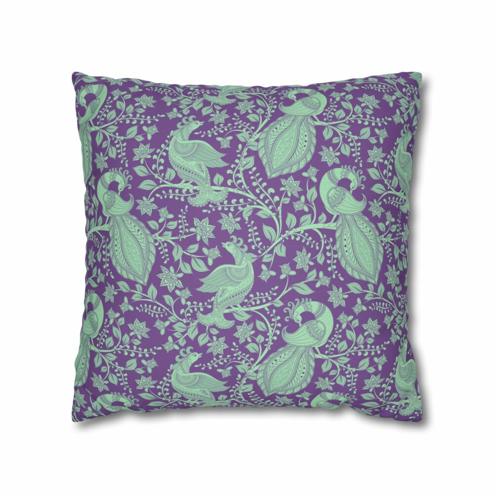 Cushion Cover Peacock Paisley