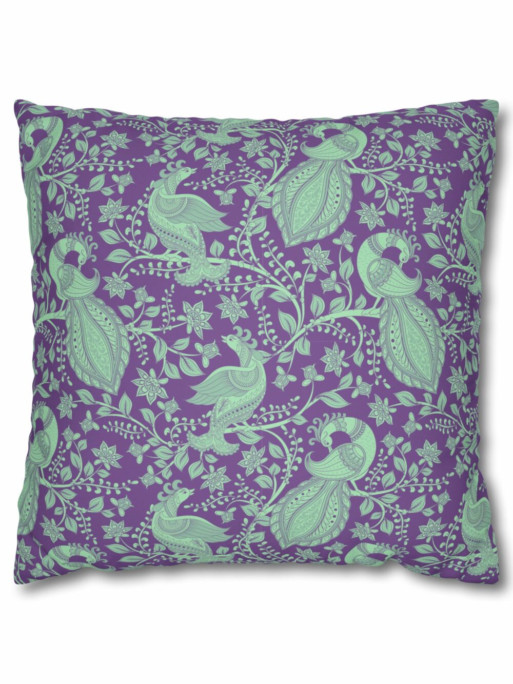 Cushion Cover Peacock Paisley