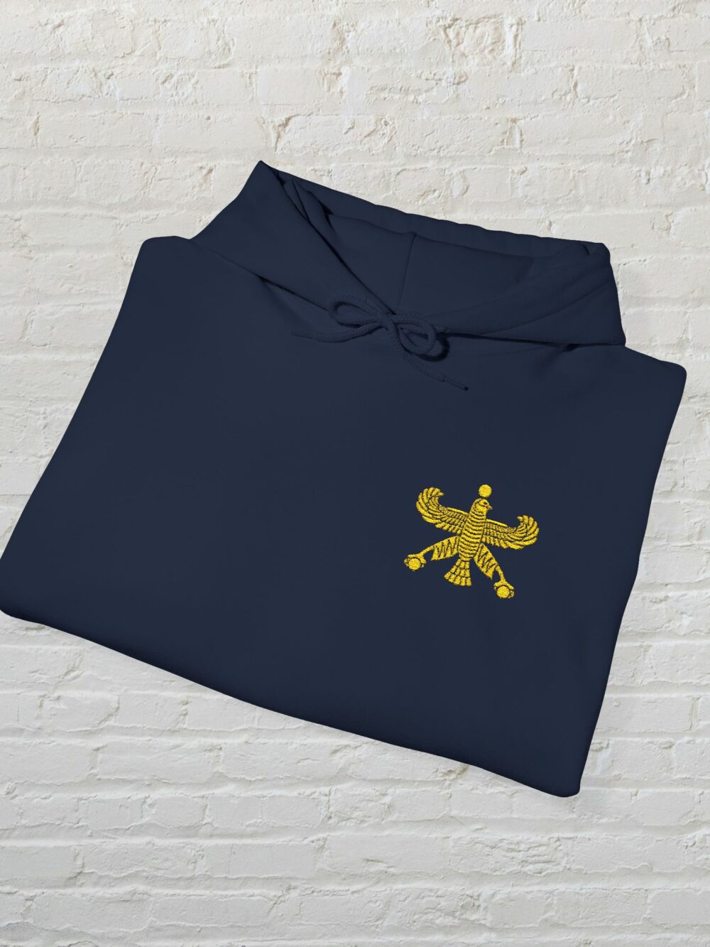 Hooded Sweatshirt - Golden Shahbaz Flag - Achaemenid Empire