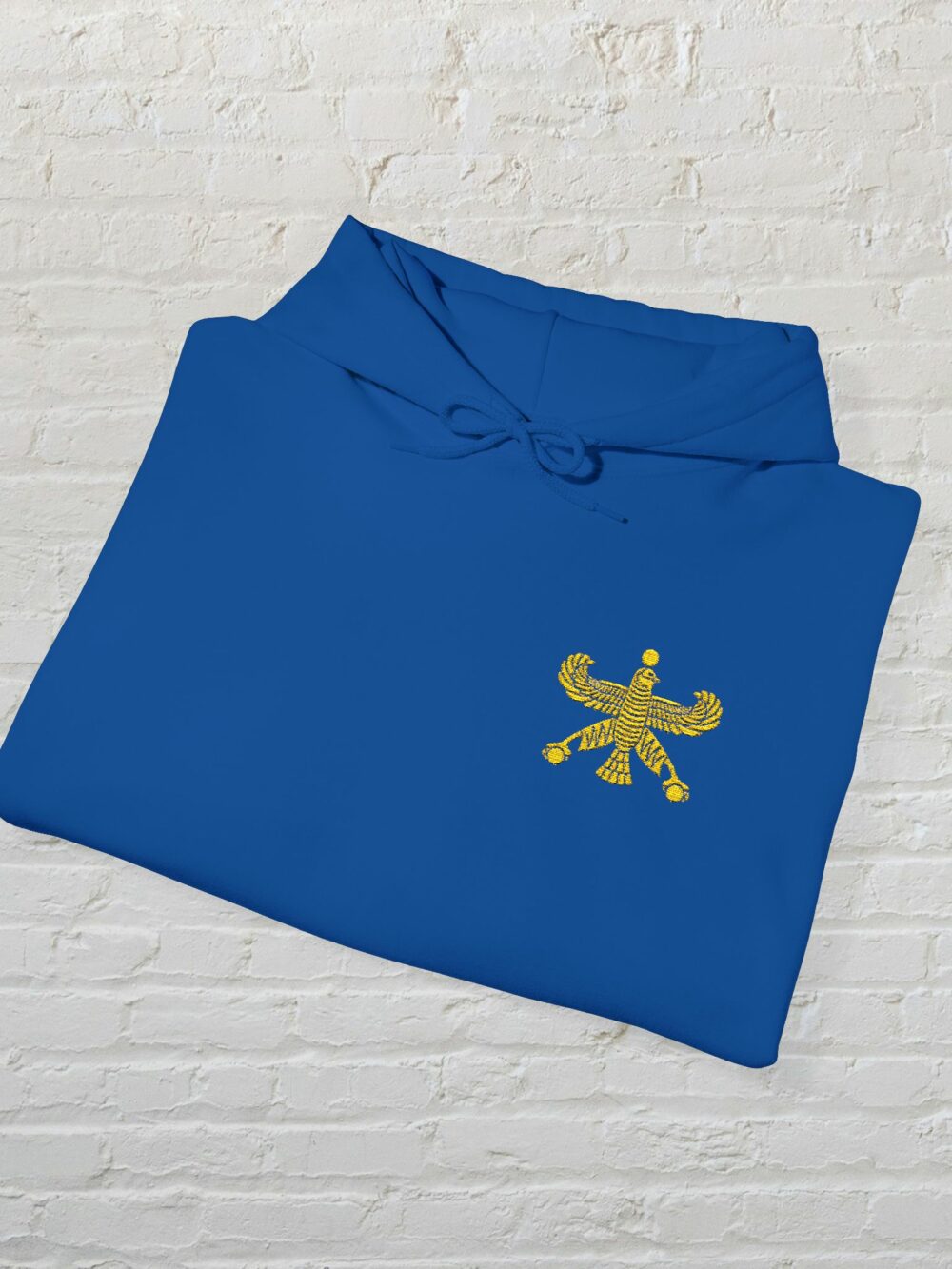 Hooded Sweatshirt - Golden Shahbaz Flag - Achaemenid Empire