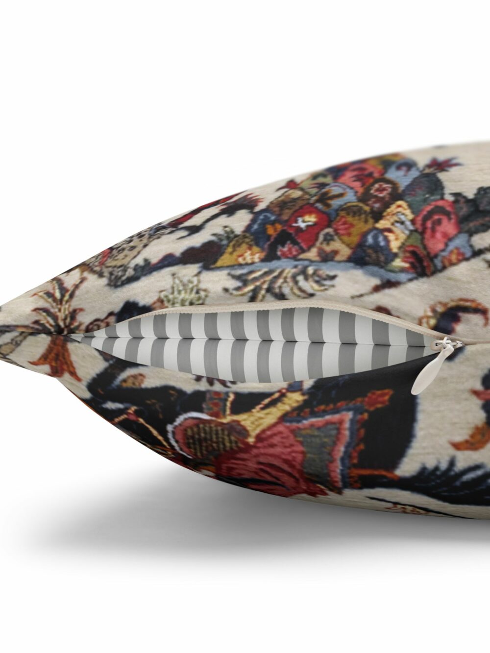 Cushion Cover - Hunting Persian Rug Design