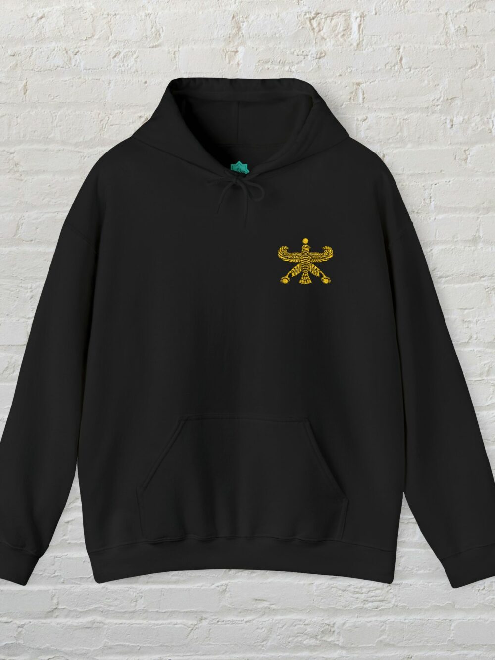 Hooded Sweatshirt - Golden Shahbaz Flag - Achaemenid Empire