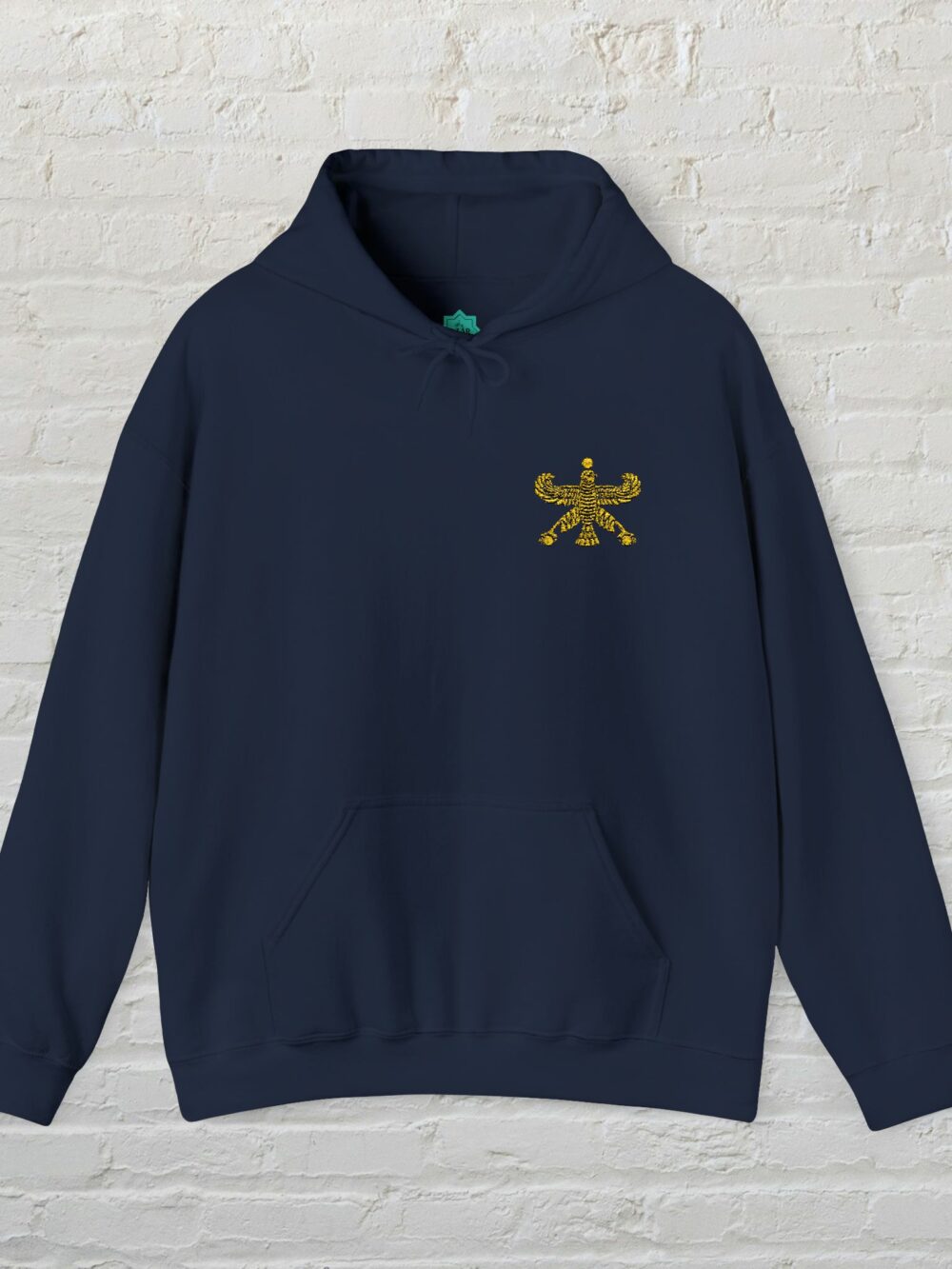 Hooded Sweatshirt - Golden Shahbaz Flag - Achaemenid Empire