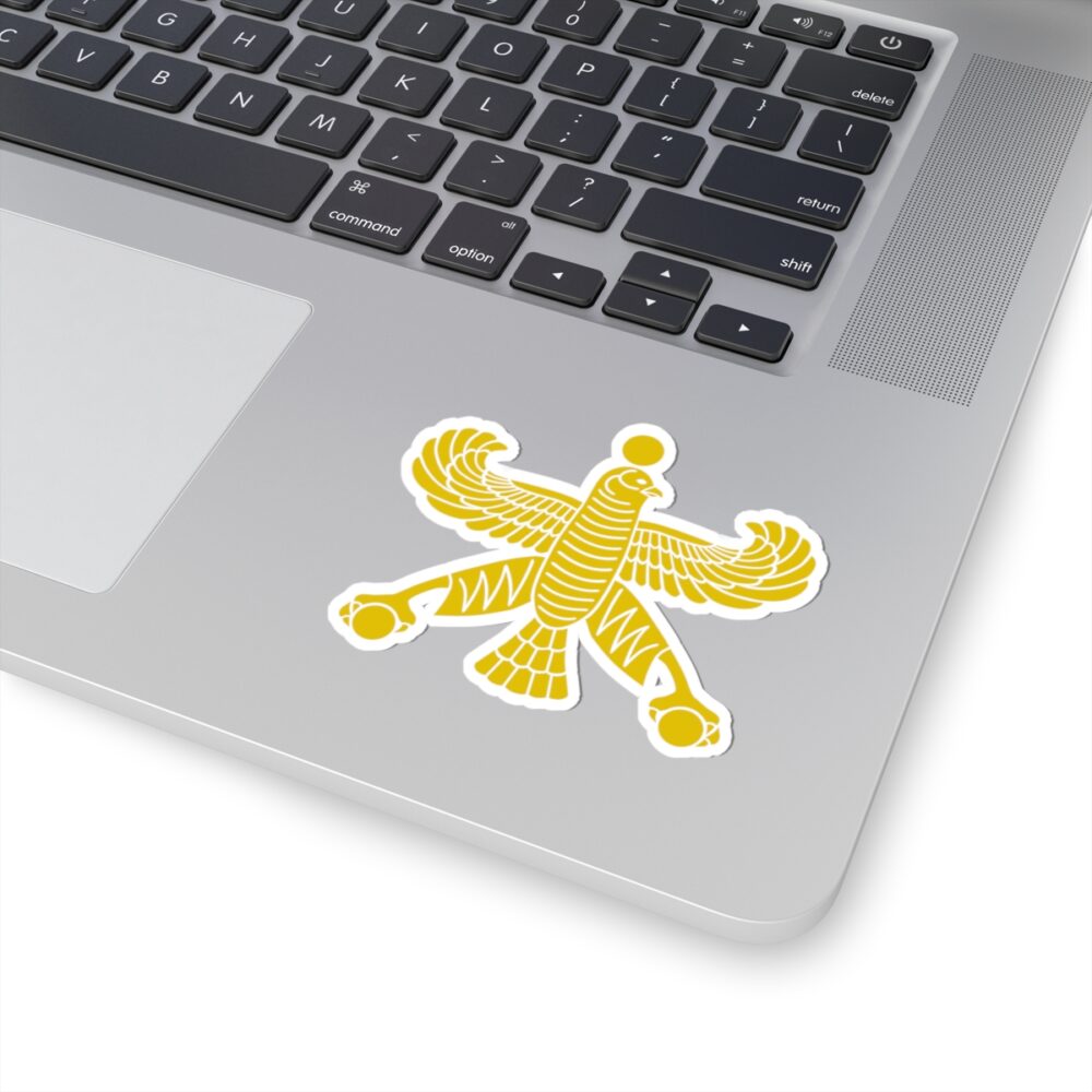Sticker - Golden Shahbaz Flag - Achaemenid Empire