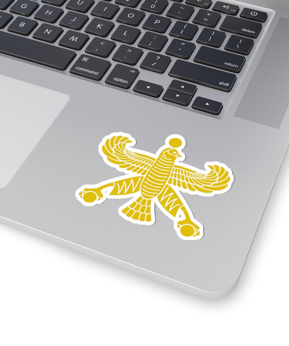 Sticker - Golden Shahbaz Flag - Achaemenid Empire