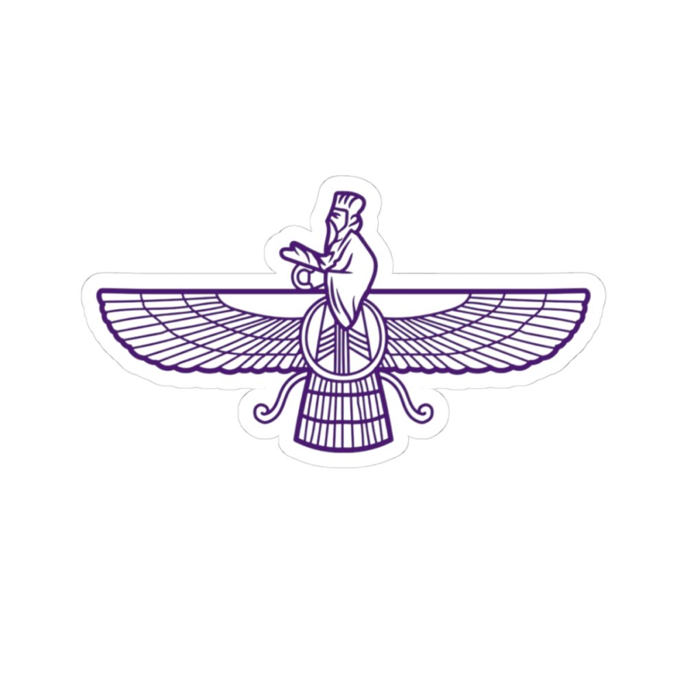 Sticker - Ahura Mazda Design