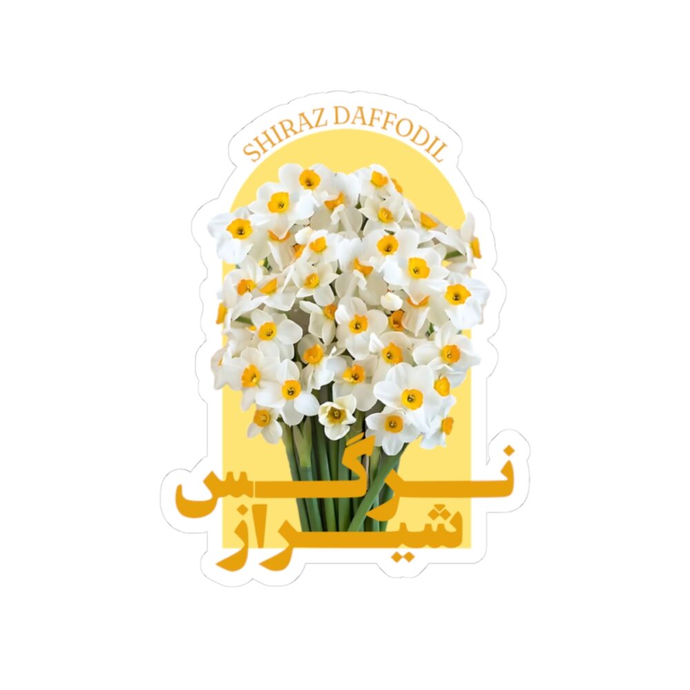 Sticker - Shiraz Daffodil Design