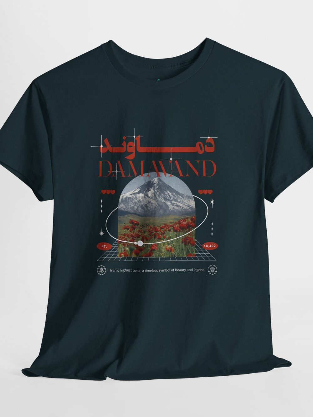 Damavand Mountain Range Unisex Tee
